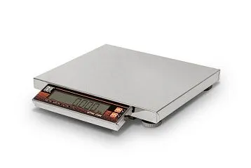 Весы фасовочные ШТРИХ-СЛИМ 300М 30-5,10 Д1Н (POS2) интерфейс USB (размер платформы 325х275х55) купить торговые весы в ККМ.ЦЕНТР