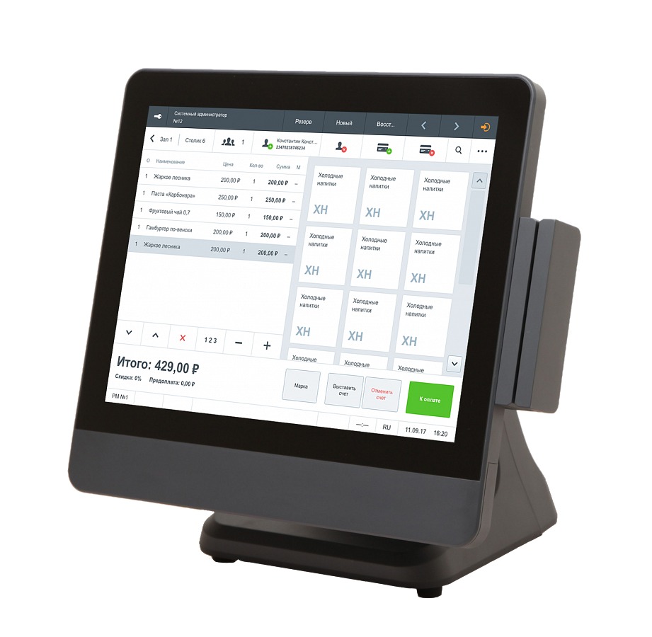 POS-терминал АТОЛ ViVA Smart моноблок купить в ККМ.ЦЕНТР