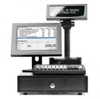 картинка POS-комплект АТОЛ Супермаркет (Windows 10 IoT, ПО Frontol Тариф "Полный" на 1 год., NFD50, LM10, KB-6600, CD-410, PD-2800) магазин ККМ.ЦЕНТР являющийся официальным дистрибьютором в России
