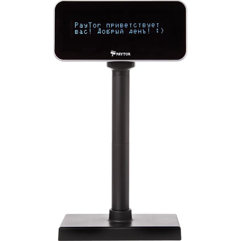 картинка Дисплей покупателя PayTor MB-220, Черный магазин ККМ.ЦЕНТР являющийся официальным дистрибьютором в России