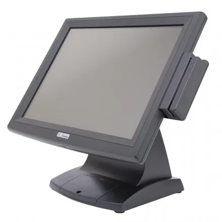 картинка Сенсорный моноблок POSCenter POS335N (15"; C56L, Resistive touch, Intel D2550, 1.86GHZ, RAM 2Gb, HDD 500Gb, MSR) Windows POSReady 7 купить в ККМ.ЦЕНТР