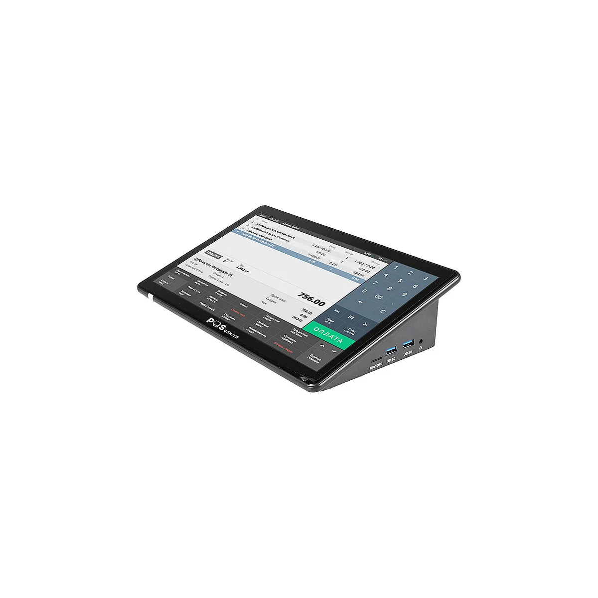 Компактный POS-терминал Poscenter Wise Pro (11, 6", P-CAP, J4125, RAM 4Gb, M2 SSD 128Gb, WiFi, BT) без ОС моноблок купить в ККМ.ЦЕНТР