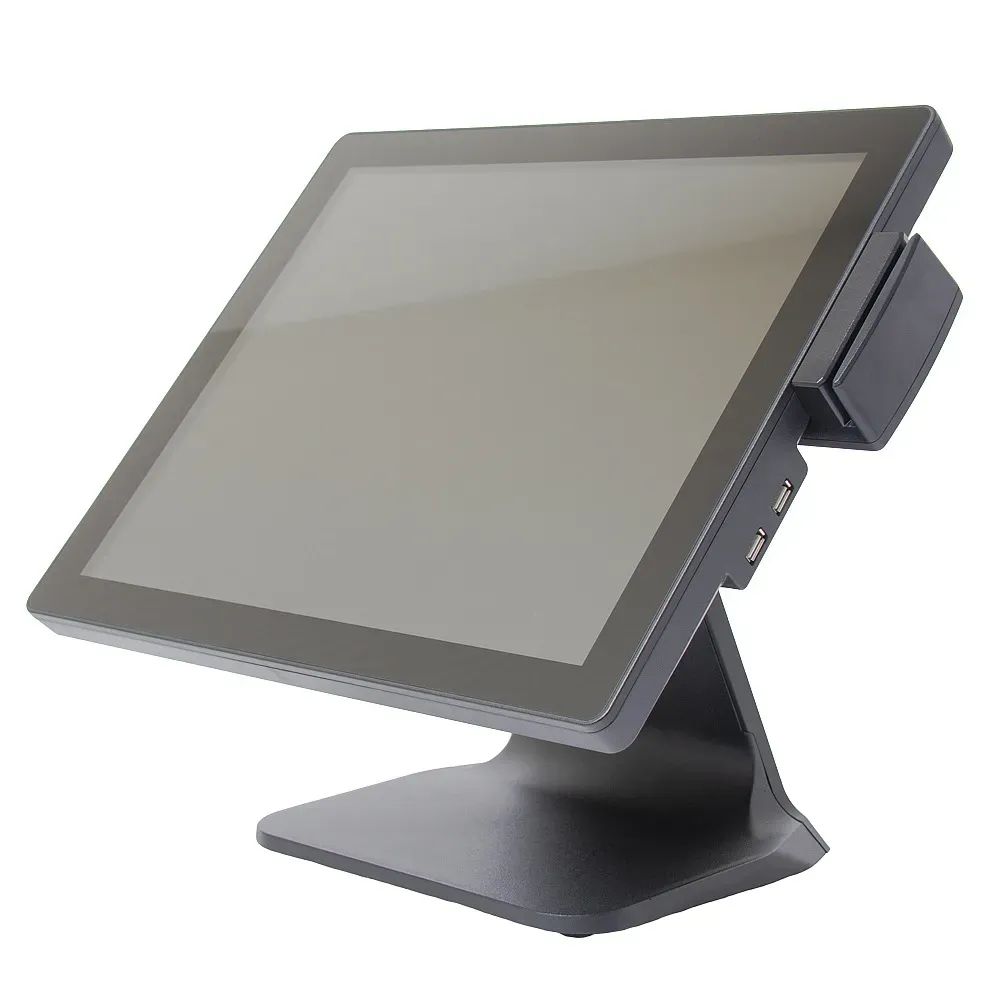 картинка Сенсорный моноблок POSCenter POS100.17 (17", PCAP, J1900, RAM 4Gb, SSD 128Gb, MSR) без ОС купить в ККМ.ЦЕНТР