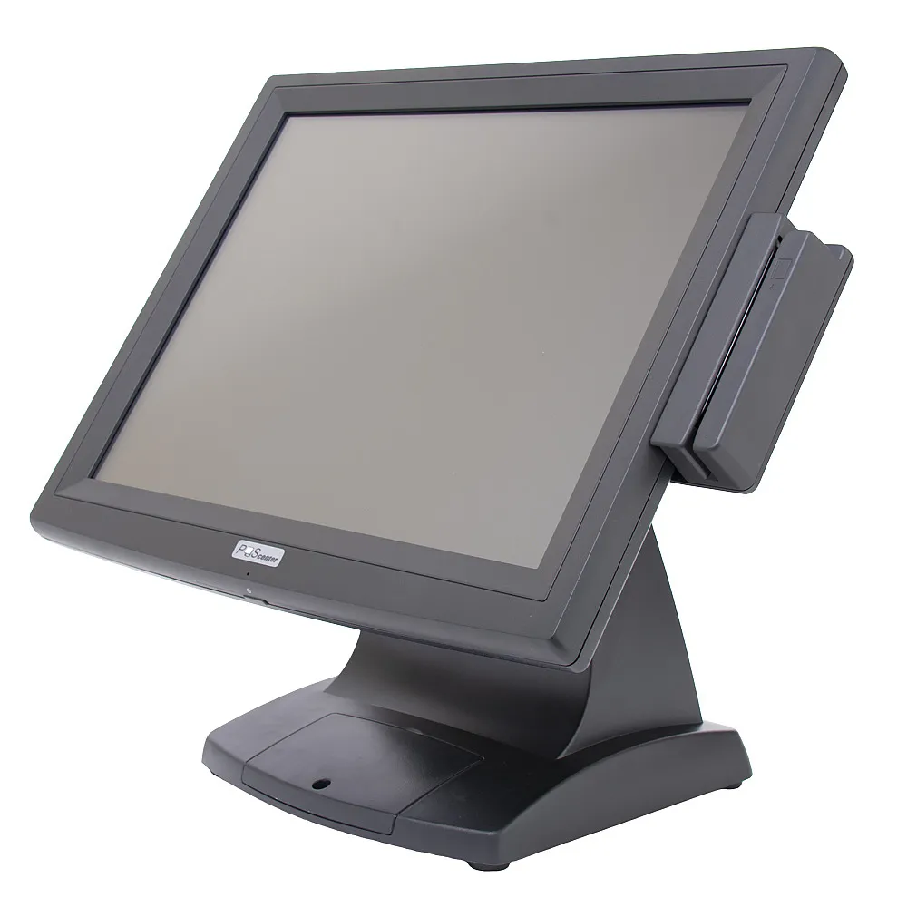 картинка Сенсорный моноблок POSCenter POS335N (15"; C56L, Resistive touch, Intel D2550, 1.86GHZ, RAM 4Gb, HDD 500Gb, MSR) без ОС купить в ККМ.ЦЕНТР