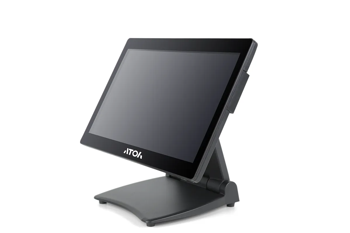 Сенсорный терминал АТОЛ Нео 16 (15.6" P-CAP, Intel Celeron J3455, SSD 128GB, RAM 8GB), без MSR, с ОС моноблок купить в ККМ.ЦЕНТР