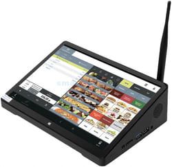 картинка Компактный сенсорный POS терминал TOUCH POS X10pro (10.8'' емкостной Intel Cherry Trail Z8350 1.92GHz; RAM4Gb; eMMC64Gb; аккумулятор Li-Ion 10 000mAh, Wi-Fi; BT; 4*USB; 1*RS232; 1*HDMI; 1* LAN), блок питания 12V2.4A купить в ККМ.ЦЕНТР