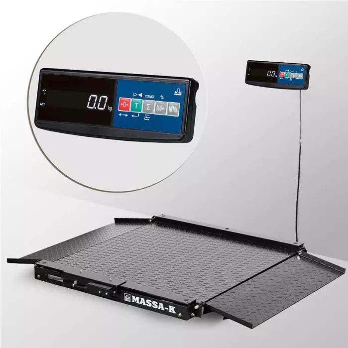 картинка Платформенные весы Massa-K 4D-LA-15/12_A магазин ККМ.ЦЕНТР являющийся официальным дистрибьютором в России