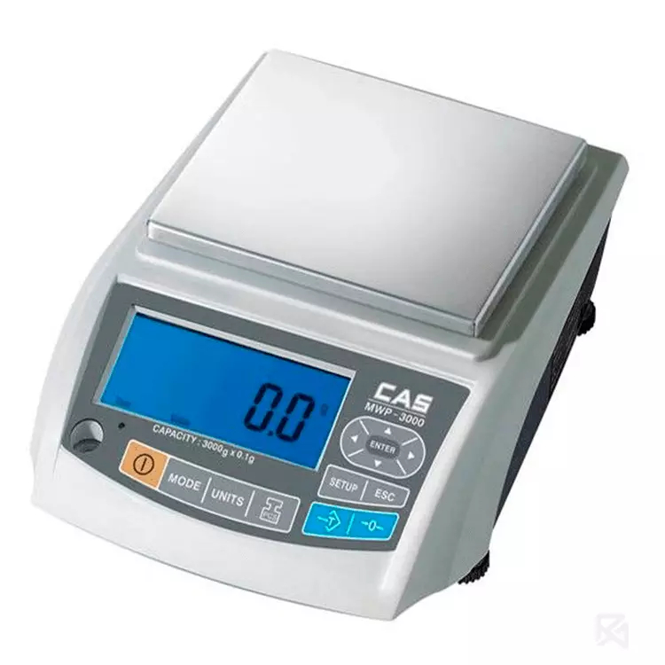 картинка Лабораторные весы CAS MWP-3000H магазин ККМ.ЦЕНТР являющийся официальным дистрибьютором в России