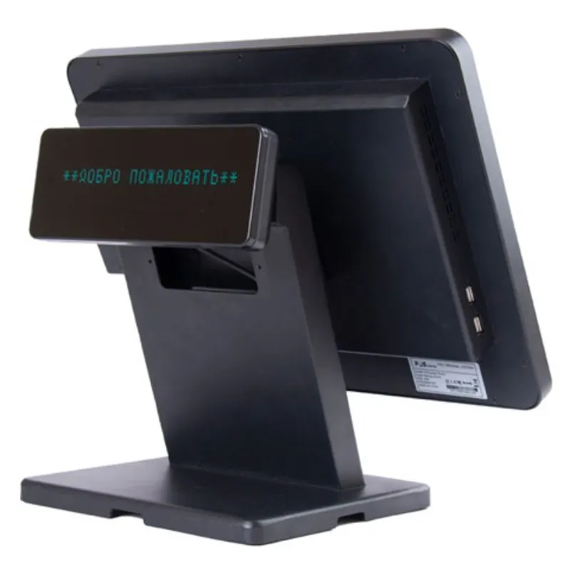 картинка Дисплей покупателя VFD 2*20 для сенсорного моноблока POSCenter POS90/POS90ES магазин ККМ.ЦЕНТР являющийся официальным дистрибьютором в России