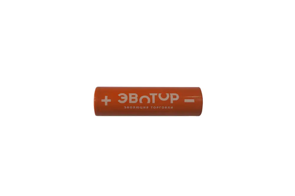 картинка Аккумуляторная батарея EVOTOR (ICR 18650 2600mAh 3.7V 9.62Wh) оригинал магазин ККМ.ЦЕНТР являющийся официальным дистрибьютором в России