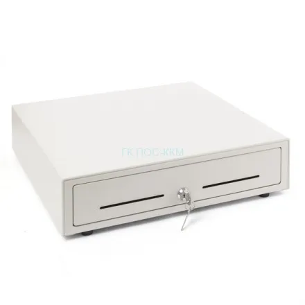 картинка Денежный ящик POScenter 16K5 410x420x100 распайка для "Epson/АТОЛ, без датчика открытой крышки", бел	 от магазина ККМ.ЦЕНТР